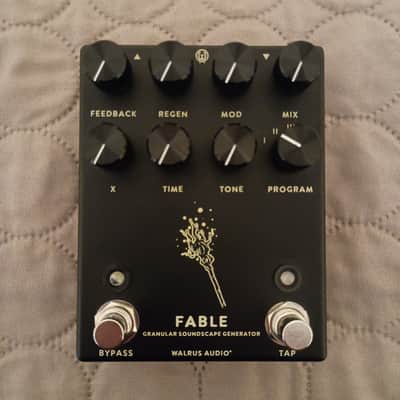 Walrus Audio Fable Granular Soundscape Generator 2024 - Present - Black