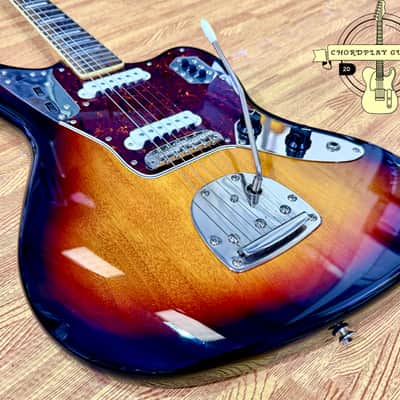 ✨2019✨ Fender Squier Classic Vibe '70s Jaguar~ 3-Tone Sunburst~ Electric Guitar