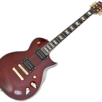 ESP LTD EC-1000T CTM Guitar in See Thru Black Cherry B-Stock 1447