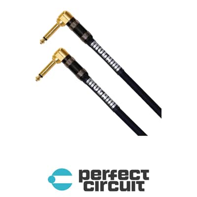 Mogami Platinum Guitar-01 RR Right Angle Instrument Cable - 1FT