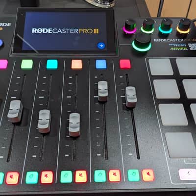 RODE RODEcaster Pro II USB Audio Interface 2022 - Present - Black