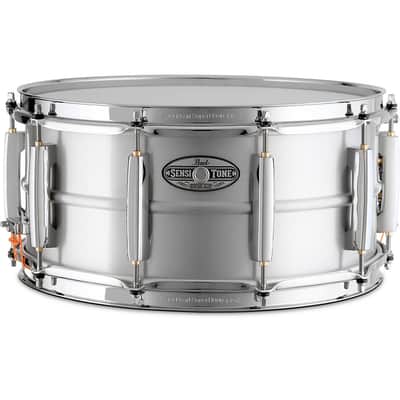 Pearl SensiTone Seamless Heritage Alloy Snare Regular 14 x 6.5 in. Aluminum