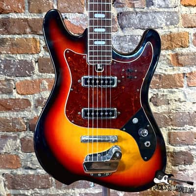 Kawai / Conqueror Short Scale Electric Guitar (1960s - Sunburst)