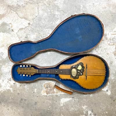 🎸 UNKNOWN MANDOLIN / D.R.G.M. / 1891-1945 / antique