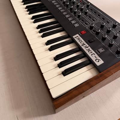 Sequential Prophet-6 49-Key 6-Voice Polyphonic Synthesizer 2018 - 2020 - Black with Wood Sides