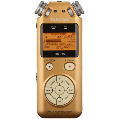 Tascam DR-05 Portable Digital Recorder - Bronze