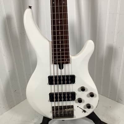 Yamaha TRBX505 5-String Bass - Transparent White