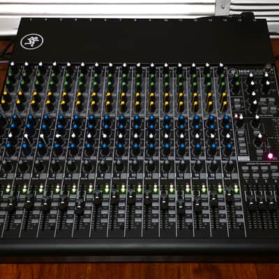 Mackie 1604 VLZ4 VLZ-4 16-Ch 4-Bus Mic/Line Mixer w/ ONYX Preamplifiers