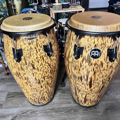 Meinl Marathon Designer Conga and Tumba with Steely II Stands