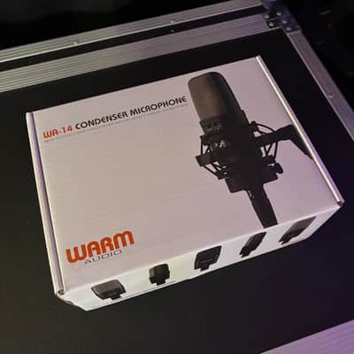 Warm Audio WA-14 Multipattern Brass Capsule Condenser Microphone 2017 - Present - Black