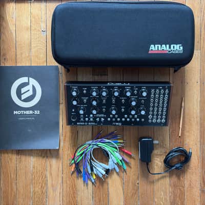 Moog Mother-32 Tabletop / Eurorack Semi-Modular Synthesizer 2015 - Present - Black