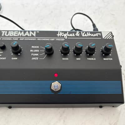 Hughes & Kettner Tubeman 4-Channel Tube Amp Expander / Recording Amp / Preamp 1990s - Black