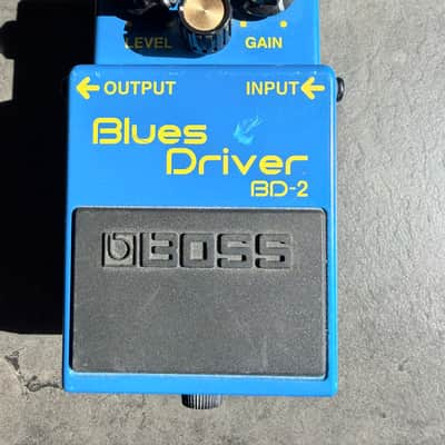 Boss BD-2 Blues Driver (Silver Label) 1995 - Present - Blue