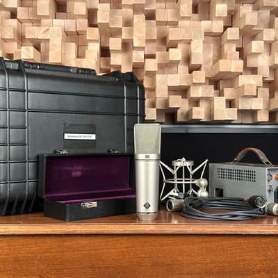 Vintage Neumann U 67 Large Diaphragm Multipattern Tube Condenser Microphone 1960 - 1971. U67. Great Shape!