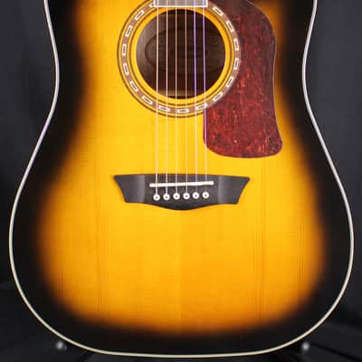 Washburn Heritage HD10SCE Dreadnought Acoustic-Electric Guitar Sunburst