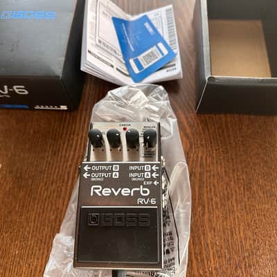 Boss RV-6 Reverb 2015 - Present - Silver