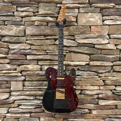 Fender Custom Shop Telecaster Deluxe NOS 2021 Levi Perry Built- Black with Gold Metal Flake w/ OHSC