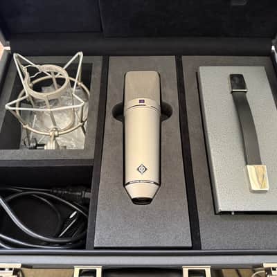 Neumann U 67 Set Large Diaphragm Multipattern Tube Condenser Microphone Reissue 2018 - Present - Nickel