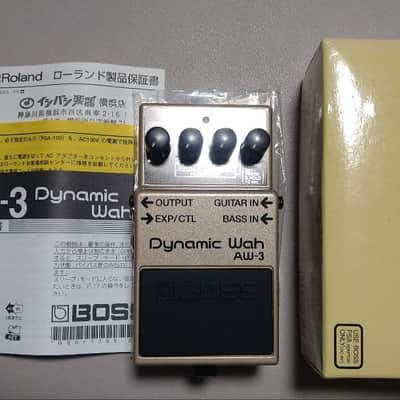 BOSS AW-3 Dynamic Wah Pedal Mint Condition