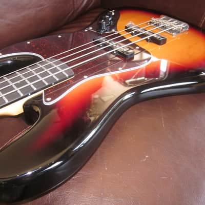 Amati N-Series 4-String Electric Jazz Bass Guitar 43JBSB - Sunburst w/ Gig Bag
