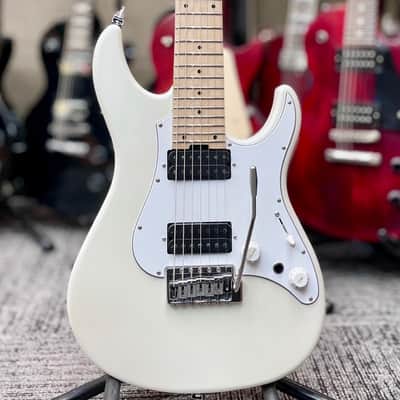 Edwards by ESP E-SYUNAPPER-7 'Mod.' 【Seymour Duncan PU】【Flicker-III Tremolo】 2021 - Pearl White
