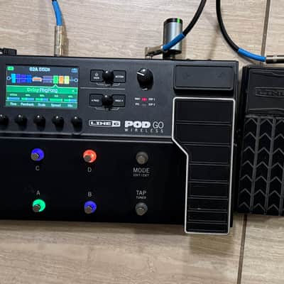 Line 6 POD GO Wireless includes official bag and extra expression pedal