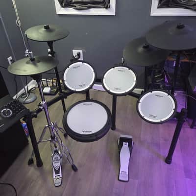 Roland TD-17KVX2 V-Drum Kit w/ Tama HH205 Iron Cobra Hi-Hat Stand and Roland KT-10 Kick Drum Trigger Pedal