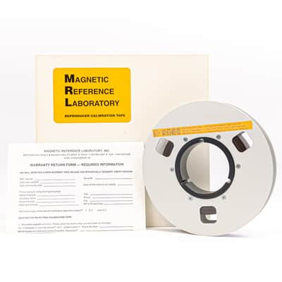 MRL 1" Calibration Tape – 4-Frequency IEC 250 nWb/m – 15 IPS – Unused in Box