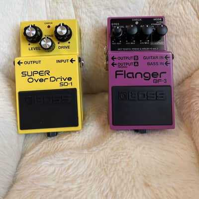 Boss BF-3 Flanger (Dark Gray Label) 2002 - Present - Purple
