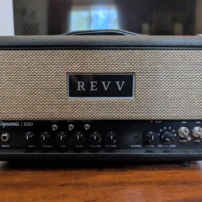 REVV Dynamis D20 MK2 20-Watt Guitar Amp Head 2025 - Present - Black