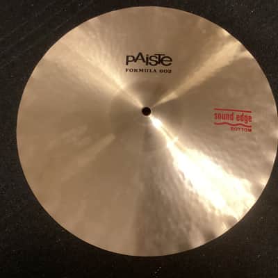Paiste 15" Formula 602 Classic Sound Edge Hi-Hat Cymbal (Bottom) 2011 - Present - Traditional
