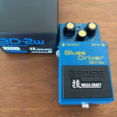 Boss BD-2W Blues Driver Waza Craft 2015 - Present - Blue