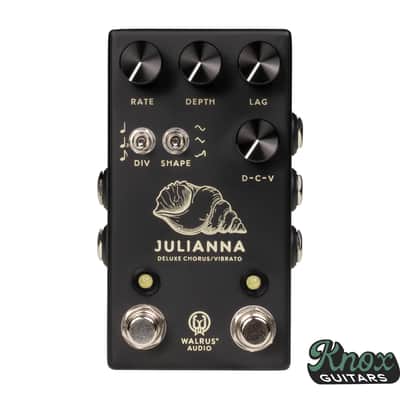 Walrus Audio Julianna Deluxe Chorus / Vibrato 2026 - Present - Black