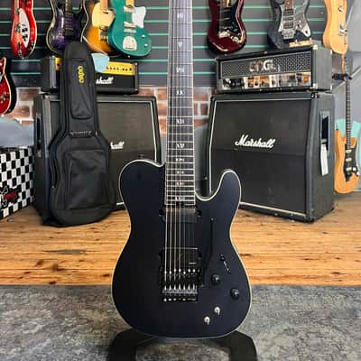 Schecter PT-7 FR-S Elite Evil Twin Satin Black 2025 7 String Electric Guitar
