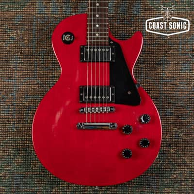 2001 Gibson Les Paul Studio Transparent Cherry Yamano Music Limited Edition w/ dot fret markers w/case