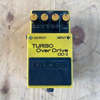 BOSS OD-2 Turbo Overdrive Japan Made Pedal