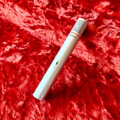 Sony C-535P small diaphragm FET condenser microphone c 1980’s Nickel original vintage MIJ Japan C535-p mic