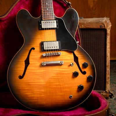 1993 Gibson ES-335 Dot Semi-Hollow Guitar Vintage Sunburst w/case