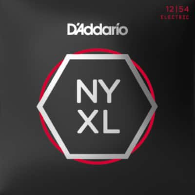 D'Addario NYXL1254 Nickel Wound Electric Guitar Strings, Heavy, 12-54