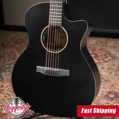 Martin GPC-X1E Acoustic Electric Guitar - Black with Gig Bag