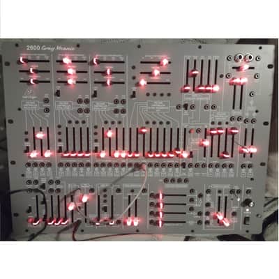 Behringer 2600 Semi-Modular Analog Synthesizer Limited Edition Gray Meanie w/Spring Reverb