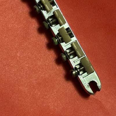 1963 Gibson Dove/J200 Tune-O-Matic Guitar Bridge ABR-1 Wire Dove 1963 - Chrome