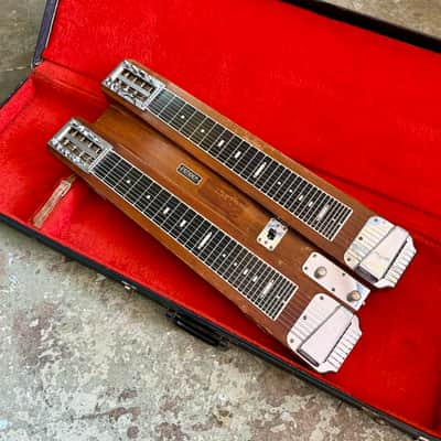 Fender Dual 8 Console steel guitar c 1948 - Walnut original vintage USA