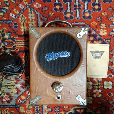 1970s Pignose 7-100 Vintage USA Made Portable Guitar Amplifier w/ Power Supply