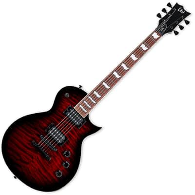 ESP LTD EC-256 QM Guitar See Thru Black Cherry Sunburst B-Stock