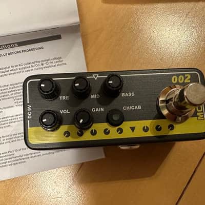 MOOER MICRO PREAMP 002 Guitar Effects Pedal