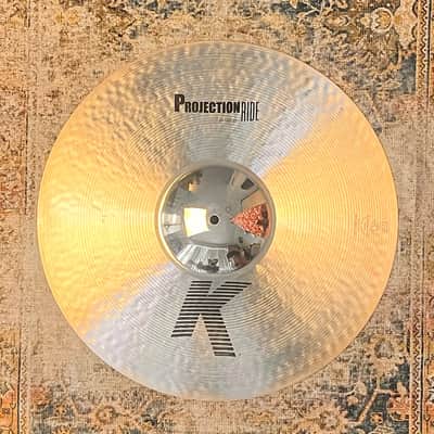 ZILDJIAN K PROJECTION Ride 21” IMMACULATE 2612 g Brilliant Bell Darker K Leanings! Versatile!