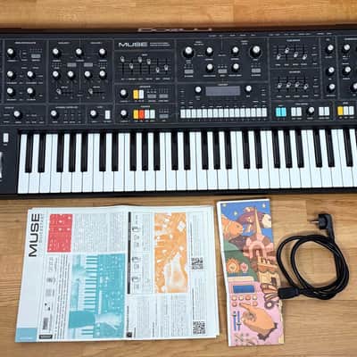 Moog Muse 8-Voice Analog Synthesizer 2024 - Present - Black