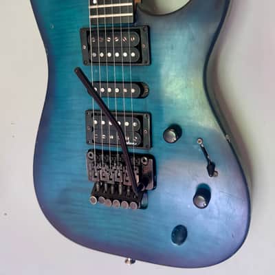 Jackson Dinky Professional MIJ 1990s - Blue burst