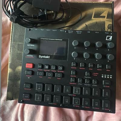 Elektron Syntakt 12 Track Drum Computer & Synthesizer 2022- Present - Black